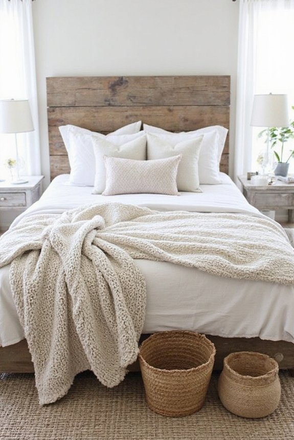 layered cozy natural textures