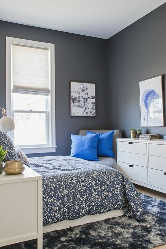layered textured accented monochromatic palette