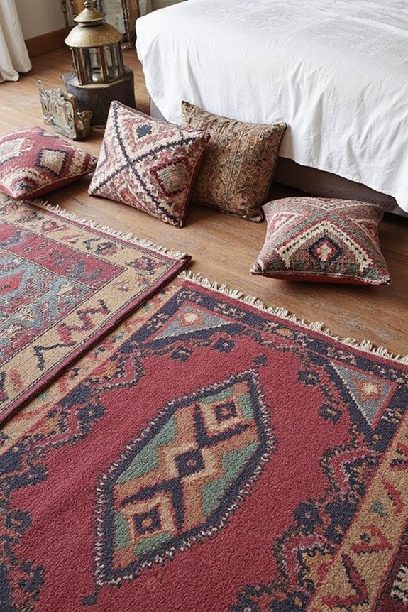 layered textured dimensional bohemian