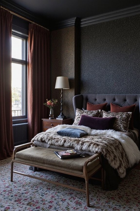 layered textures luxurious comfort sensual appeal