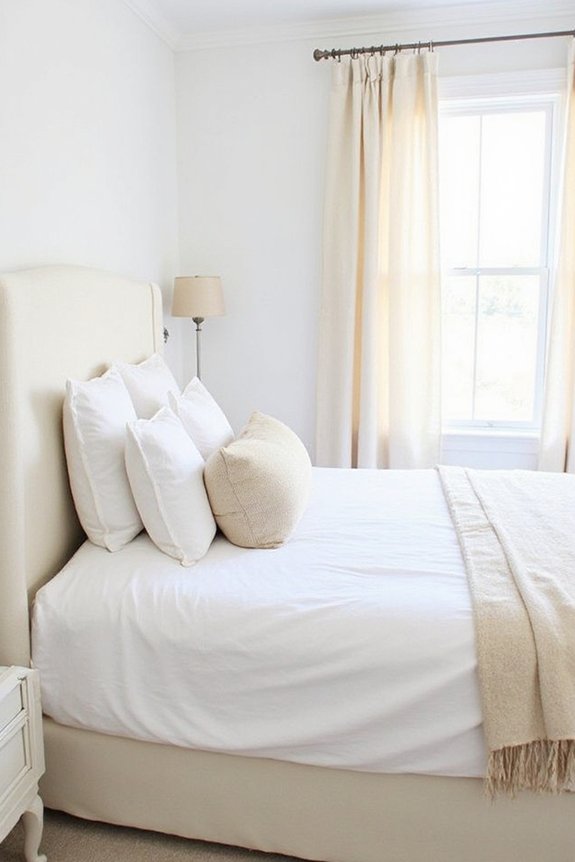 layered whites create visual depth
