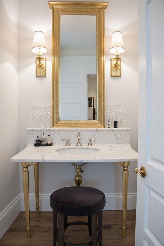 luxurious organized functional dressing area