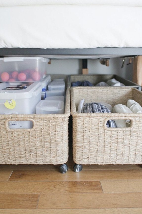 maximize bedroom s hidden storage potential