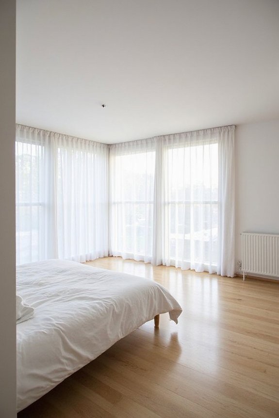 maximize natural light through unobstructed windows