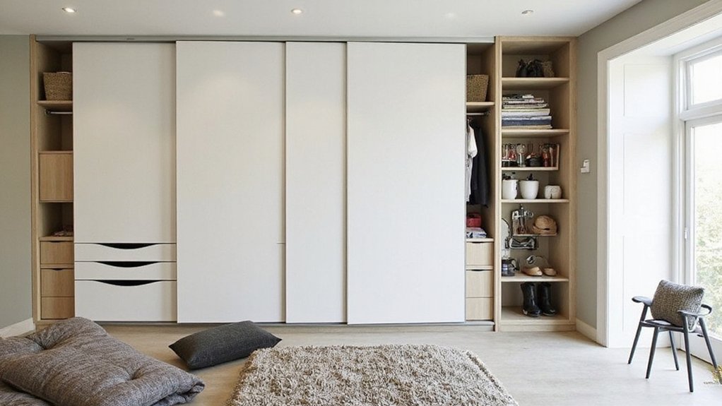 maximized bedroom storage design ideas