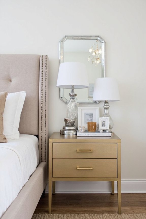 metallic accents elevate window treatments