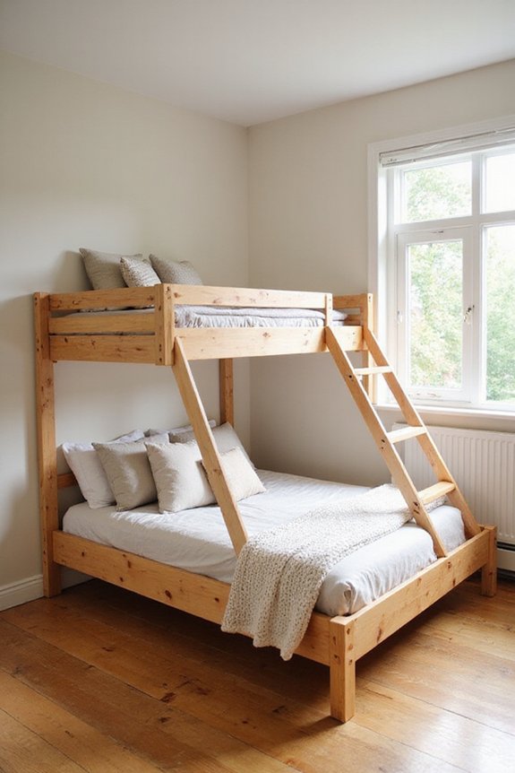 montessori autonomous floor bunk beds