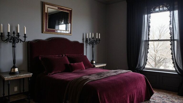 moody elegant romantic bedroom designs