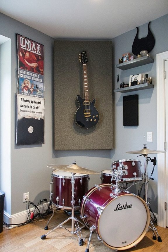 musical instrument showcase
