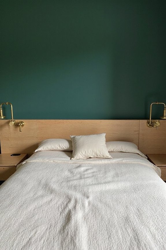 organic nature inspired harmonious calming bedroom