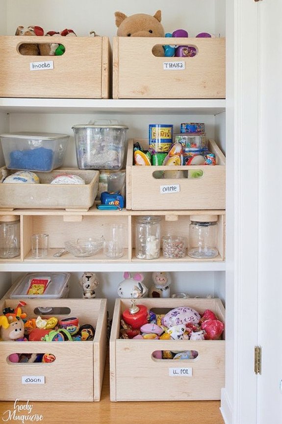 organized toy rotation reduces clutter conflicts