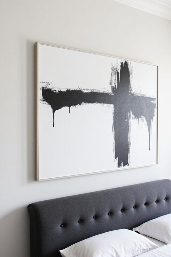 oversized art commands visual impact