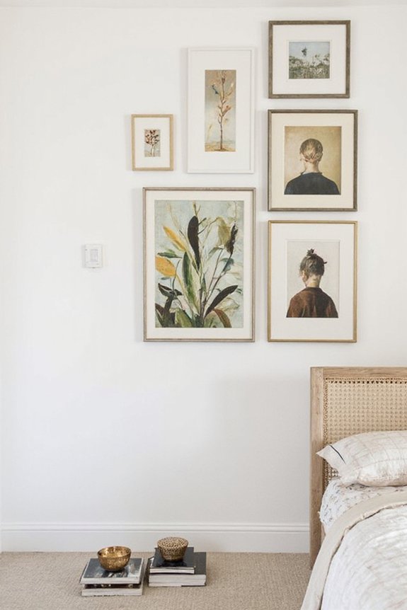 personal living gallery wall