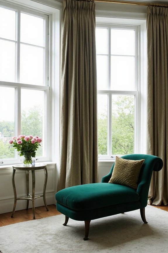 personal sanctuary with plush seating