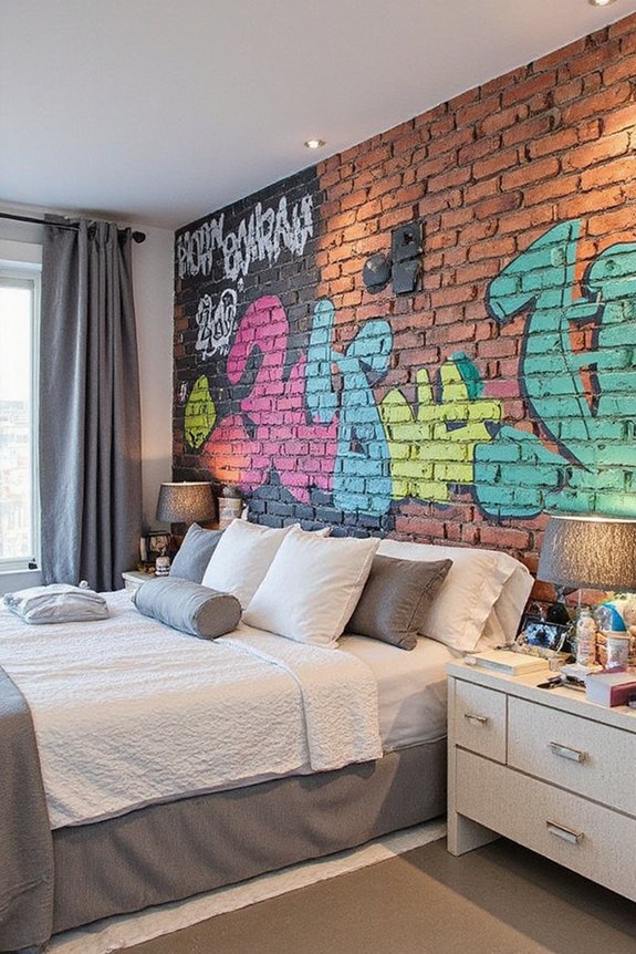 removable custom chalkboard industrial inspired