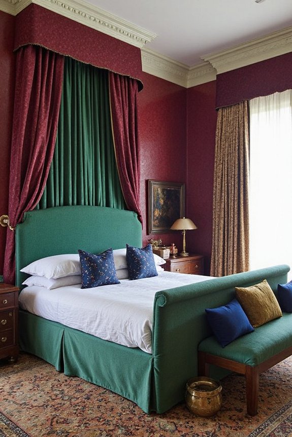 rich luxurious jewel toned textural