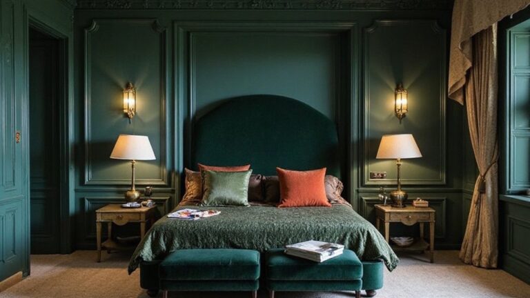 rich moody bedroom inspiration