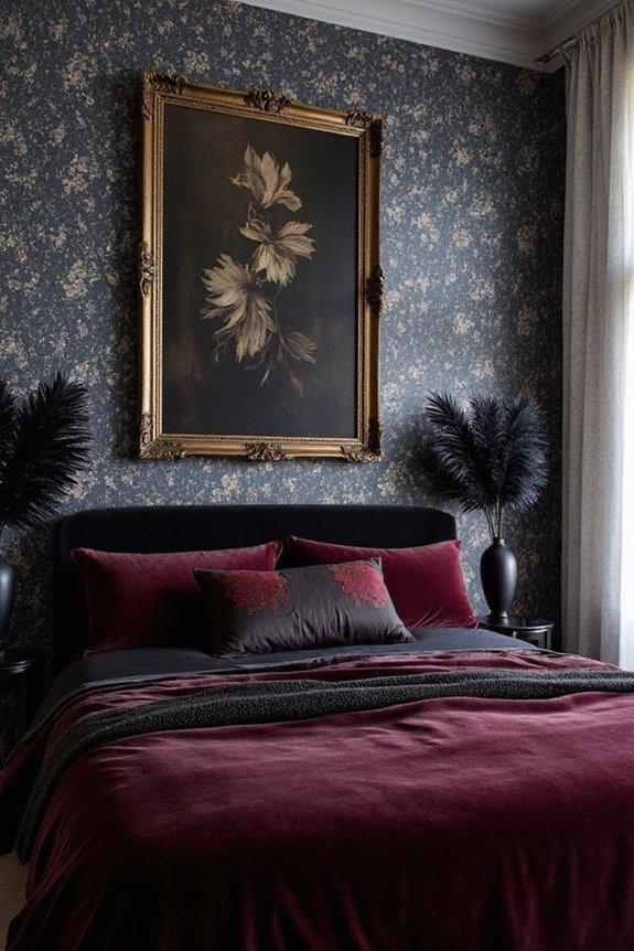 romantic moody mysterious organic