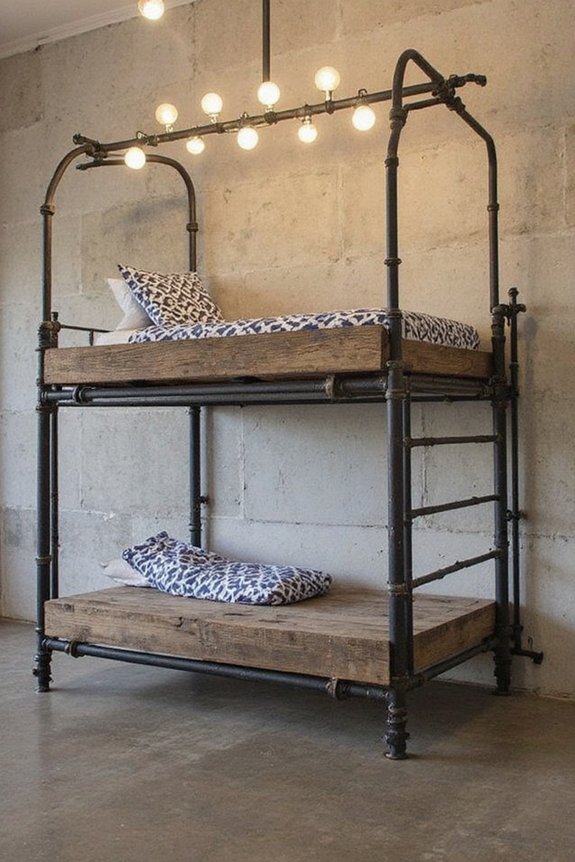 rugged industrial boy s bedroom aesthetic