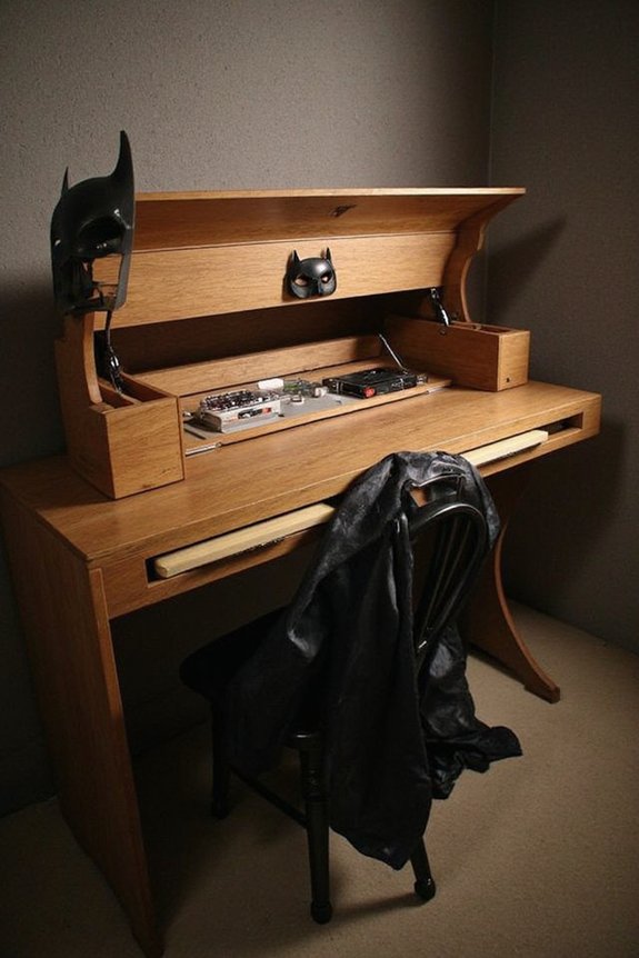 secret superhero command center
