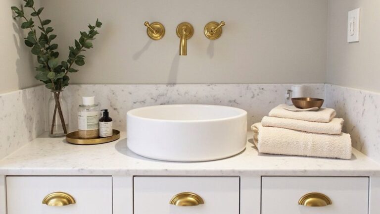 serene bedroom vanity spa inspired oasis