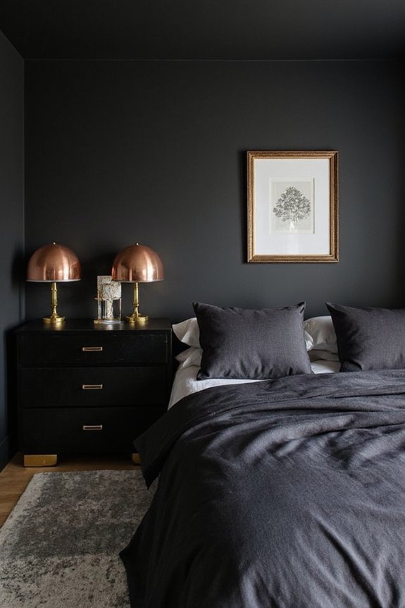 sophisticated luxurious metallic balanced