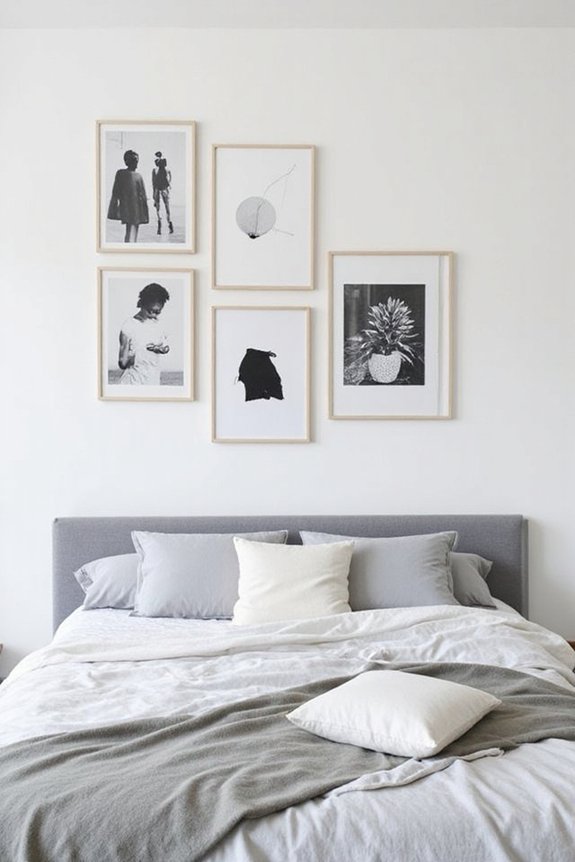 sophisticated monochrome gallery worthy focal point