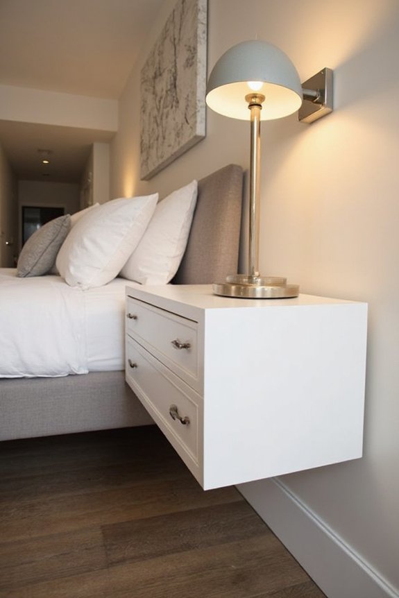 space efficient bedside functionality