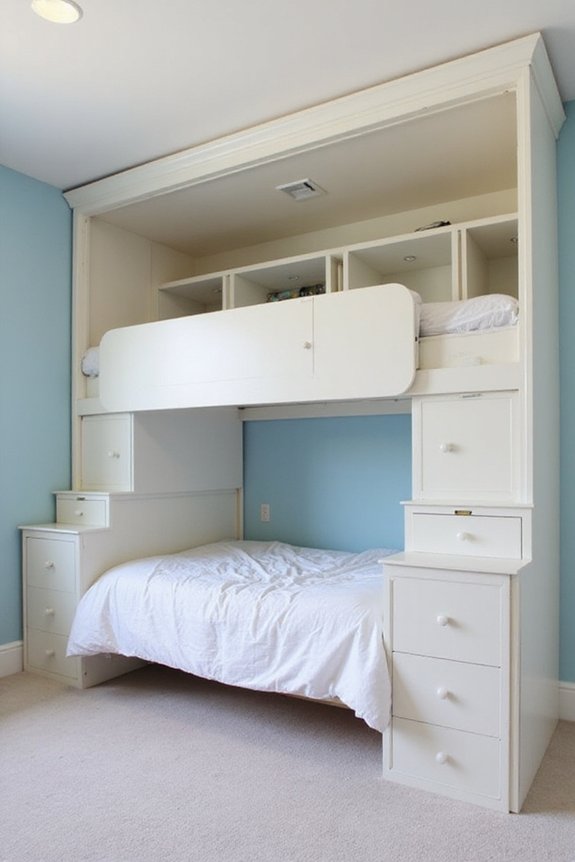 space efficient multipurpose sleeping solutions