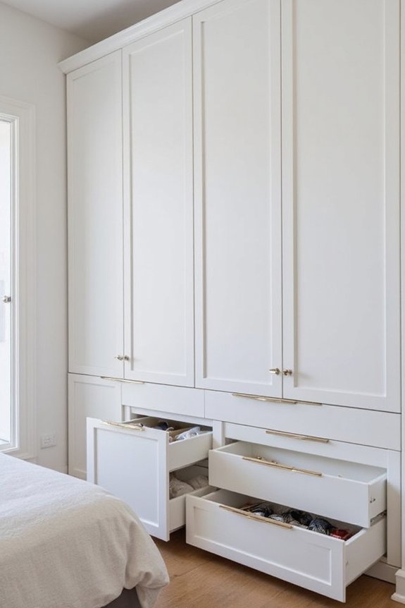 space saving hidden storage