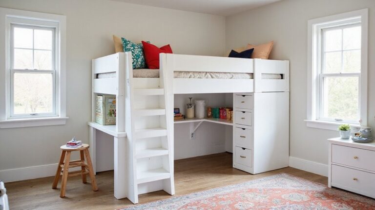 space saving loft bed designs