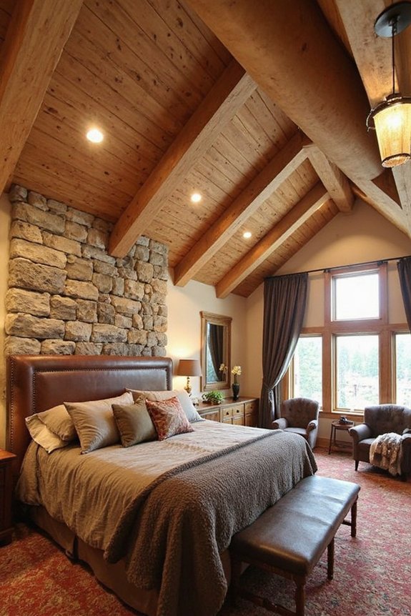 timeless rustic mountain retreat