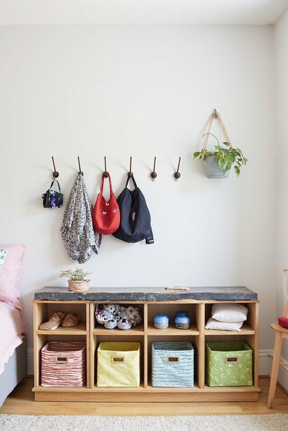 toddler friendly storage fosters independence
