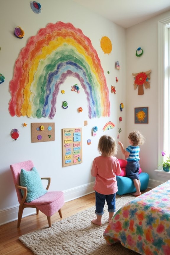 unleash artistic expression through dedicated wall