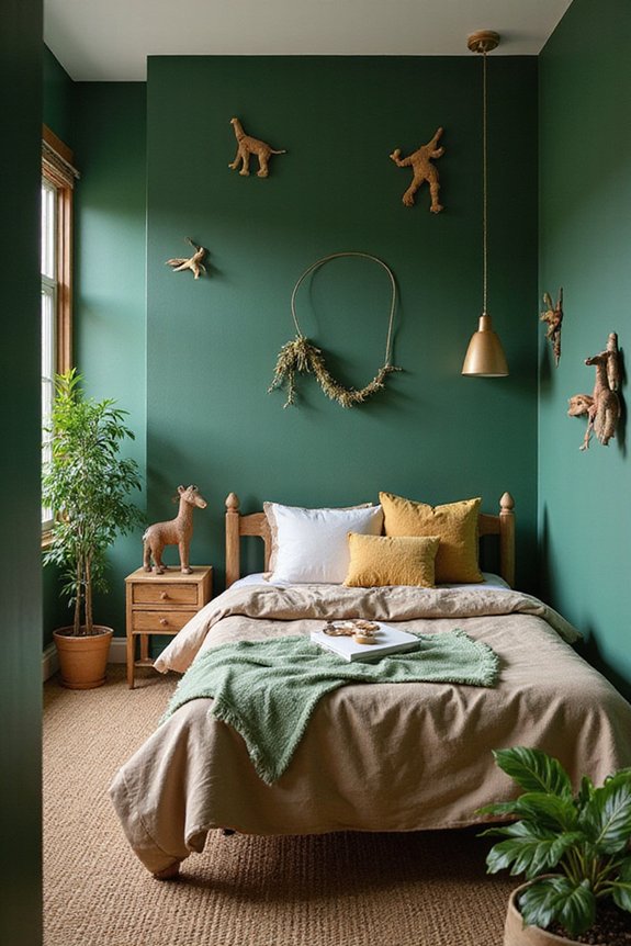 vibrant immersive safari adventure decor