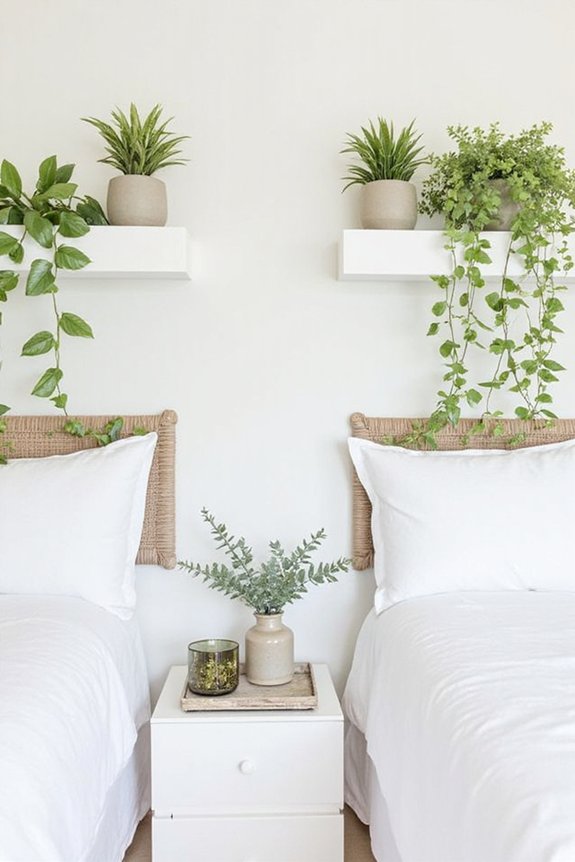 vibrant living contrasting low maintenance