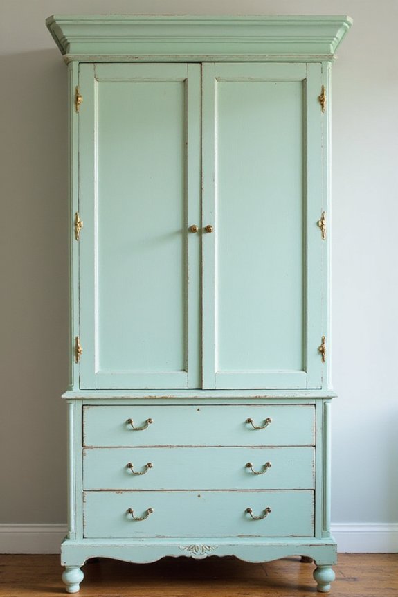 vintage armoire modern makeover essentials
