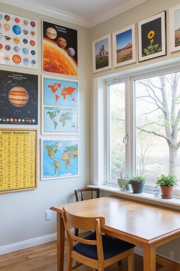 visually engaging learning environment