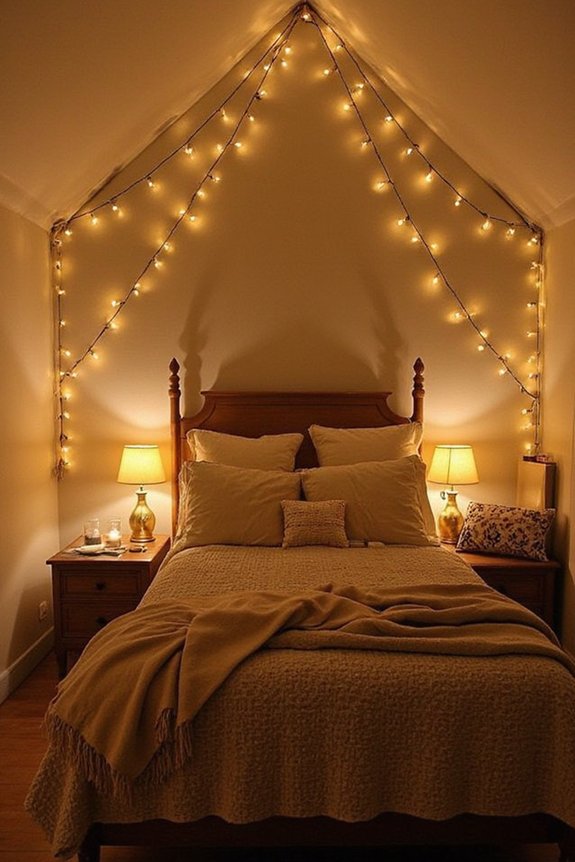 warm layered dimmer ambient lighting