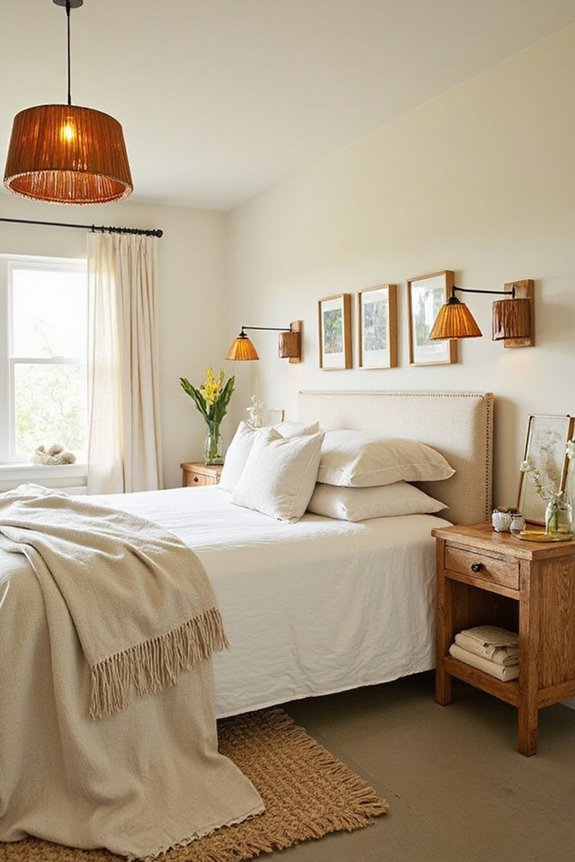 warm natural layered cozy lighting